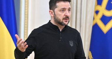 Stire din Actualitate : Zelenski cere Statelor Unite să întărească sancţiunile împotriva Rusiei