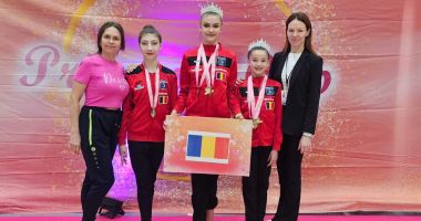 Gimnastele de la Cumpăna, medaliate la Competiția Internațională “Princesse Cup” din Belgia - 2