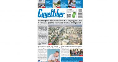 Stire din Actualitate : Nu ratați ediția de MIERCURI, 30 APRILIE a ziarului CUGET LIBER, cel mai longeviv cotidian din Constanța!