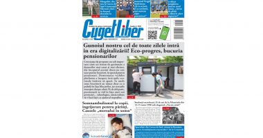 Stire din Actualitate : Iată titlurile din acest WEEKEND ale ziarului CUGET LIBER!