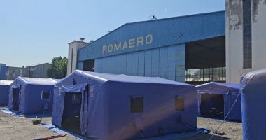 Stire din Eveniment : Exercițiului Seism 2025: O tabără de sinistrați a fost instalată la ROMAERO