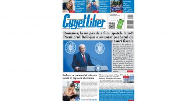 Iată titlurile zilei din data de 3 IULIE ale ziarului CUGET LIBER!