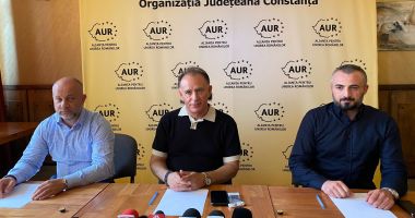 Stire din Politică-Administrație : AUR Constanţa speră la alegeri anticipate şi critică Guvernul Bolojan