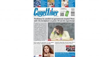 Stire din Actualitate : Iată titlurile zilei din data de 16 IULIE ale ziarului CUGET LIBER!