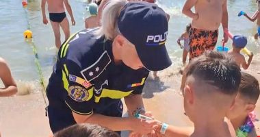 Stire din Eveniment : Acțiune pentru prevenirea dispariției copiilor, la Eforie Nord