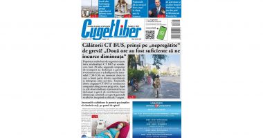 Stire din Actualitate : Iată titlurile zilei din data de 29 IULIE ale ziarului CUGET LIBER!