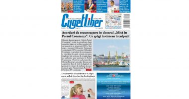 Stire din Actualitate : Iată titlurile zilei din data de 1 AUGUST ale ziarului CUGET LIBER!