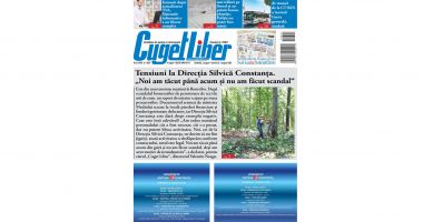 Stire din Actualitate : Iată titlurile din acest WEEKEND ale ziarului CUGET LIBER!