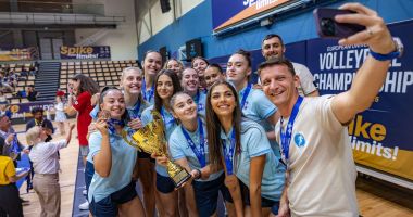 Stire din Sport : Echipa Universităţii „Ovidius”, medaliată cu bronz la Campionatul European Universitar de volei feminin 2025