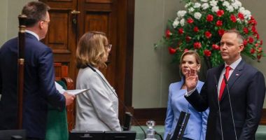 Stire din Actualitate : Noul preşedinte al Poloniei promite păstrarea suveranităţii ţării în UE