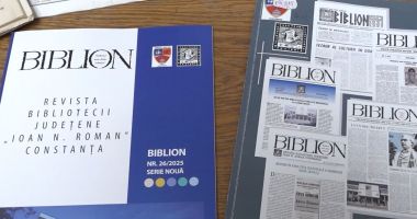 Stire din Cultură-Educație : Un nou număr al revistei „Biblion”, o oglindă a culturii dobrogene