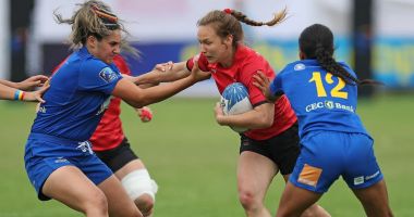 Stire din Sport : Naţionala feminină a României, pregătiri pentru Campionatul European de Beach Rugby de la Chişinău