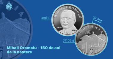 Stire din Economie : BNR Constanţa: O monedă din argint cu tema „Mihail Oromolu - 150 de ani de la naştere”, lansată în circuitul numismatic