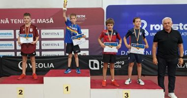 Stire din Sport : Medalii pentru LPS "Nicolae Rotaru" Constanţa, la Naţionalele de tenis de masă