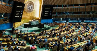 Stire din Actualitate : Adunarea Generală a ONU a adoptat declaraţia privind soluţia cu două state, israelian şi palestinian