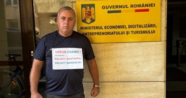 Stire din Economie : Disperare la Şantierul Naval Damen Mangalia. Liderul de sindicat Laurenţiu Gobeajă a intrat în greva foamei