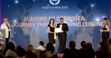 Stire din Social : Premiu internațional pentru scurtmetrajul „Flavors of Dobrogea: A Journey Through Ethnic Cuisine”: un nou pas pentru Dobrogea în drumul spre titlul de Regiune Gastronomică Europeană 2029