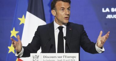 Stire din Actualitate : Emmanuel Macron îndeamnă UE la precauţie în actuala confruntare cu Rusia