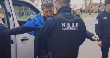 Stire din Eveniment : Incident la Catedrala Naţională! Jandarmeria a reţinut un bărbat după control. Ce avea în maşină