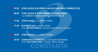 Stire din Actualitate : Iată programul zilei de marți, 28 octombrie, de la Antena 3 Constanța
