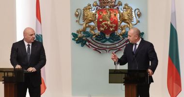 Stire din Actualitate : Rumen Radev: „Bulgaria poate juca un rol important în redresarea și dezvoltarea economică a Libanului“