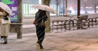 Stire din Actualitate : Ciclonul Adel loveste România. Ploi, lapoviță și ninsoare în următoarele zile