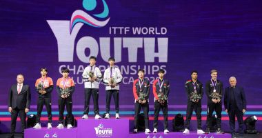 Stire din Sport : Iulian Chiriță, medaliat cu argint și bronz la Campionatele Mondiale de tenis de masă