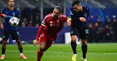 Stire din Sport : Fotbal: Inter Milano, înfrângere dramatică în fața celor de la Liverpool, în Liga Campionilor
