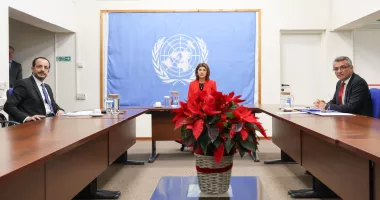 Stire din Actualitate : Liderii ciprioți grec și turc se angajează să reia procesul de pace