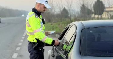 Stire din Eveniment : Șofer prins băut la volan pe strada Soveja din Constanța