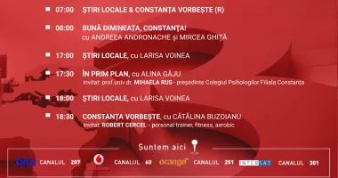 Stire din Actualitate : Programul zilei de miercuri, 24 decembrie, de la Antena 3 Constanța