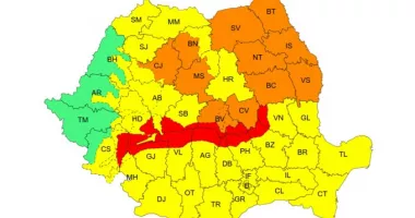 Stire din Social : Constanța, sub Cod Galben de viscol și vânt puternic. Avertizări ANM pentru 28–29 decembrie