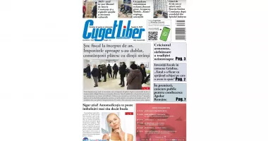 Stire din Actualitate : Iată titlurile zilei din data de 6 IANUARIE ale ziarului CUGET LIBER!