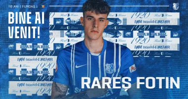 Stire din Sport : Fotbal: FC Farul l-a achiziționat pe tânărul fundaș Rareș Fotin, de la Gimnastic Manresa
