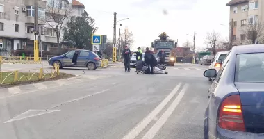 Motociclist de 16 ani, rănit grav după impactul cu un autoturism, la Murfatlar - 2
