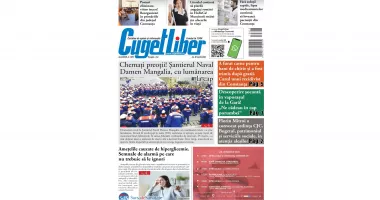Iată titlurile zilei din data de 26 MARTIE ale ziarului CUGET LIBER!