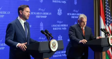 Stire din Actualitate : Vicepreședintele american JD Vance a sosit la Budapesta pentru a-l sprijini în alegeri pe premierul Viktor Orban