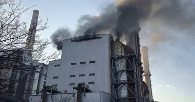Stire din Eveniment : Incendiu la Termocentrala Rovinari: cabluri electrice au luat foc la Grupul 5