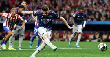 Stire din Sport : Fotbal, Liga Campionilor: Atletico și Arsenal, remiză la Madrid. Calificarea în finală se decide la Londra