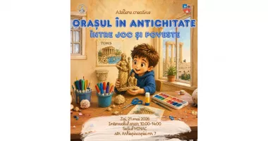 Stire din Cultură-Educație : Tomisul antic, redescoperit prin joacă. Ateliere creative gratuite pentru copii la MINAC, de Zilele Constanței