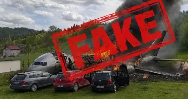 Stire din Eveniment : Panicǎ după o bubuitură puternică. Imagini generate cu AI au alimentat zvonul unui accident aviatic