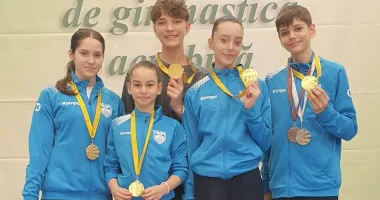 Stire din Sport : Aerobicii constănțeni, salbă de medalii la Cupa Aerogym de la Arad