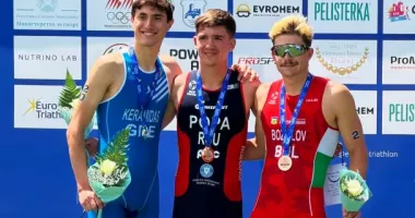 Carol Popa, de la CSM Constanța, un nou titlu de campion balcanic la triatlon