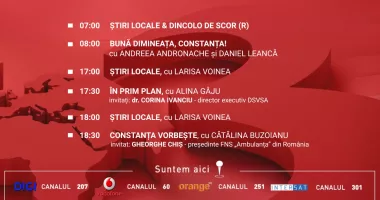 Programul zilei de marți, 16 iunie, de la Antena 3 Constanța