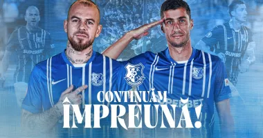 Fotbal: Farul le-a prelungit contractele „veteranilor” Ionuț Larie și Denis Alibec