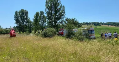 Impact devastator. O persoană și-a pierdut viața, iar alta a fost preluată de elicopterul SMURD