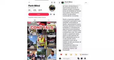 Cont fals creat în numele lui Florin Mitroi. Președintele CJC avertizează asupra unei tentative de fraudă