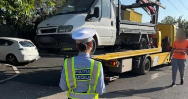 Stire din Social : Domeniul public al municipiului Constanța a fost eliberat de 24 vehicule abandonate sau fără stăpân
