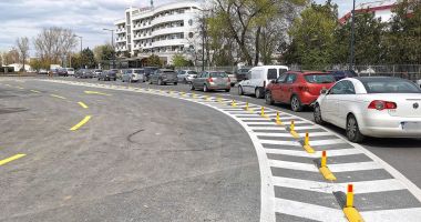 Reconfigurarea sensului giratoriu de la intrarea în stațiunea Mamaia a fost finalizată - 3