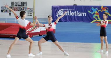 Stire din Sport : 10 pentru România! Aerobicii tricolori, la Campionatele Mondiale de la Baku